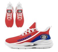 Scarpe da baseball personalizzate per donne e uomini personalizzano scarpe da ginnastica da corsa con cuscino traspirante scarpe da passeggio scarpe da tennis, Colore 8 Bianco, 35 1/3 EU