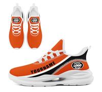 Scarpe da baseball personalizzate per donne e uomini personalizzano scarpe da ginnastica da corsa con cuscino traspirante scarpe da passeggio scarpe da tennis, Colore 5 Bianco, 35 1/3 EU