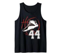 Scarpe da Basket 44° Compleanno Festa Regalo 44 Amanti dello Sport Canotta