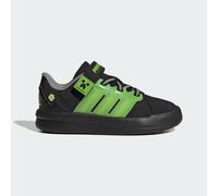 SCARPE DA BASKET ADIDAS MINECRAFT LIGHTORAMA COURT BAMBINI E BAMBINE Core Black / Cloud White / Charcoal Solid Grey 28 1/2