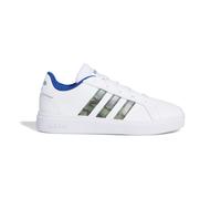 Scarpe da basket con lacci a corte larga per bambini adidas Blanc 28,5