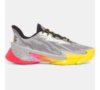 Scarpe da basket Curry Series 7 unisex Metallico Argento / Nero / Taxi 44