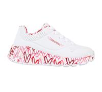 Scarpe da basket da ragazza Skechers Uno Lite Blanc 39