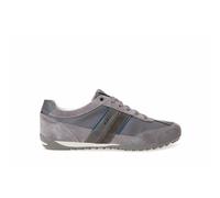 Geox U Wells C, Sneakers Uomo, Grigio (Dk Grey), 43 EU