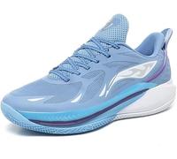 Scarpe da Basket Professionali da Uomo - Ammortizzazione avanzata e Mesh Traspirante | Leggero for campi Indoor/Outdoor(Blue,36 EU)