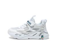 Scarpe da Basket Ragazzo, Scarpe da Ginnastica per Bambini, Leggere, Traspiranti, in Rete, per l'uso Quotidiano, per attività all'aperto,Escursioni,comode e Antiscivolo, per Ragazzi dai 5 ai 12 Anni