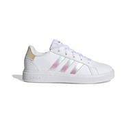 Scarpe da basket stringate per bambini adidas Grand Court Blanc 38