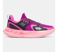 Scarpe da basket Under Armour FUTR X 4 unisex Andromeda Porpora / Nero / Comet Verde 46