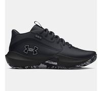 Scarpe da basket Under Armour Lockdown 7 Grade School Nero / Nero / Metallico Argento 37.5