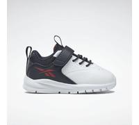 Scarpe da bimbo bambino reebok Rush runner bianco blu strappo ginnastica sport