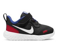 Scarpe da bimbo Nike Revolution 5 ginnastica strappo nero rosso sportiva tessuto