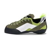 Scarpe da Boulder Slip-On da Donna Casual di Tendenza Scarpe da Ginnastica per Arrampicata su Roccia Comfort Allenatore Sportivo Antiscivolo per Scalatori,Verde,41 EU
