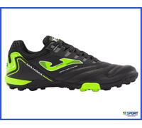 Scarpe da calcio Joma Maxima TF da uomo, nero/verde (44 EU)
