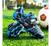 Scarpe da calcio/calcio estive traspiranti per bambini 2025, con tacchetti lunghi, tacchetti TF, sneaker da allenamento per bambini di taglia media e grande EUR34,EUR35,EUR36,EUR37,EUR38,EUR28,EUR29,E