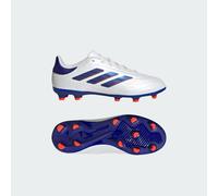 adidas Copa Pure II League Football Boots Firm Ground, Scarpe da Calcio Unisex-Adulto, Cloud White/Lucid Blue/Solar Red, 38 EU