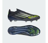 Scarpe da calcio F50 Elite senza lacci per terreni duri Core Black / Iron Metallic / Lucid Lemon 46