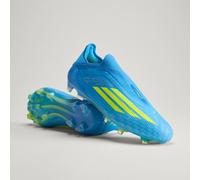 Scarpe da calcio F50 ELITE senza lacci per terreni naturali compatti Lucid Ray Blue / Team Solar Yellow 2 / Lucid Aquamarine