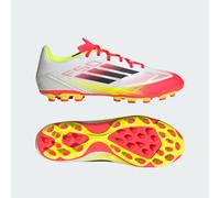 Scarpe da calcio F50 League Artificial Grass Cloud White / Core Black / Solar Yellow 42 2/3