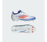 Scarpe da calcio F50 League Firm/Multi-Ground Cleats Kids Cloud White / Solar Red / Lucid Blue 36 2/3