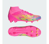 Scarpe da calcio F50 League Mid Firm/Multi-Ground Lucid Pink / Lucid Lemon / Blue Fusion 44 2/3