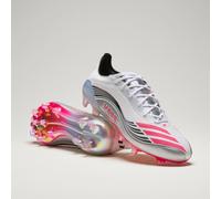 Scarpe da calcio F50 Messi Elite per terreni naturali compatti Cloud White / Lucid Red / Silver Metallic 40
