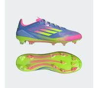 Scarpe da calcio F50 Pro Firm Ground Blue Fusion / Lucid Lemon / Lucid Pink 45 1/3