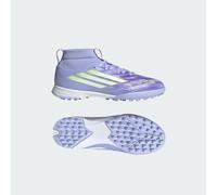 adidas F50 SPARKFUSION League W Mid Turf Football Boots Kids, Scarpe da Calcio Unisex-Bambini, Violet Tone/Lucid Lemon/Purple Rush, 28 EU