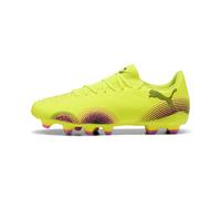PUMA Future 8 Play FG/AG, Scarpe da Calcio Unisex-Adulto, Yellow Alert Black-Sun Struck, 42 EU