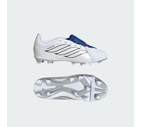 Scarpe da calcio per bambini PREDATOR CLUB con linguetta ripiegabile per terreni compatti/multi terreno Cloud White / Zero Metalic / Royal Blue 36