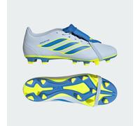 Scarpe da calcio PREDATOR CLUB con linguetta ripiegabile per terreni naturali compatti/multiterreno Crystal Sky / Ray Blue / Team Solar Yellow 2 44 2/3