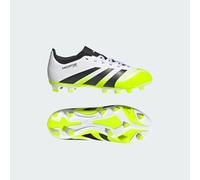 adidas Predator Club Firm Multi Ground Football Boots Kids, Scarpe da Calcio, Cloud White/Core Black/Lucid Lemon, 30.5 EU
