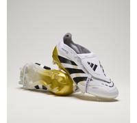 Scarpe da calcio Predator Elite Fold-Over Tongue Firm Ground Cloud White / Core Black / Gold Metallic 38 2/3