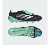 Scarpe da calcio PREDATOR ELITE Fold-Over Tongue Firm Ground Core Black / Silver Metallic / Pulse Mint 39 1/3