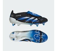 Scarpe da calcio PREDATOR ELITE Fold-Over Tongue Soft Ground Core Black / Cloud White / Glow Blue 40 2/3