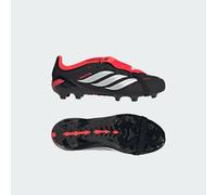 Scarpe da calcio PREDATOR ELITE kids con linguetta ripiegabile per terreni naturali compatti Core Black / Cloud White / Lucid Red 34