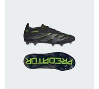 Scarpe da calcio Predator Elite per Terreni Compatti Bambini Core Black / Iron Metallic / Lucid Lemon 33 1/2