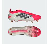 Scarpe da calcio PREDATOR ELITE senza lacci per terreni naturali morbidi Lucid Red / Core Black / Cloud White 42