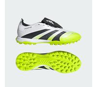 Scarpe da calcio Predator League con linguetta ripiegabile per erba sintetica Cloud White / Core Black / Lucid Lemon 45 1/3