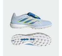 Scarpe da calcio PREDATOR LEAGUE con linguetta ripiegabile per erba sintetica Crystal Sky / Ray Blue / Team Solar Yellow 2 48
