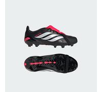 adidas Unisex - Bambini e Ragazzi Predator League Fold-Over Tongue Firm Ground Football Boots Kids Shoes, Core Black/Ftwr White/Lucid Red, 28 EU