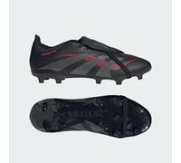 adidas Predator League Fold-Over Tongue Firm Multi Ground Football Boots, Scarpe da Calcio Unisex-Adulto, Core Black/Grey Four/Lucid Red, 44 2/3 EU