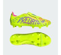 Scarpe da calcio Predator League Fold-Over Tongue Firm/Multi-Ground Lucid Lemon / Blue Fusion / Lucid Pink 44 2/3