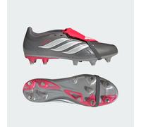 Scarpe da calcio PREDATOR LEAGUE Fold-Over Tongue Soft Ground Iron Metallic / Zero Metalic / Lucid Red 46