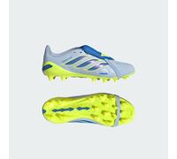 Scarpe da calcio PREDATOR LEAGUE Kids con linguetta ripiegabile per superfici in erba artificiale Crystal Sky / Ray Blue / Team Solar Yellow 2 36 2/3