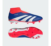 Scarpe da calcio Predator League Laceless Firm Ground Lucid Blue / Cloud White / Solar Red 44
