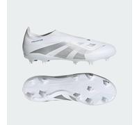 Scarpe da calcio Predator League Laceless Firm/Multi-Ground Cloud White / Silver Metallic / Bright Royal 40 2/3
