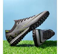 Scarpe da calcio su erba artificiale da uomo, scarpe da calcio unisex, design leggero e resistente alla fatica, adatte per campi in erba artificiale sia interni che esterni, scarpe casual da allenamen