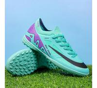 Scarpe da calcio su erba artificiale da uomo, scarpini da calcio unisex, design leggero e resistente alla fatica, adatti per campi in erba artificiale sia interni che esterni, scarpe casual da allenam