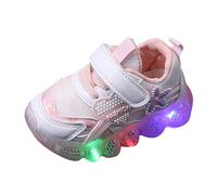 Scarpe da calcio, taglia 26, da bambino, estive e autunnali, scarpe sportive per bambini piccoli e medie, per bambini, Colore: rosa., 28 EU