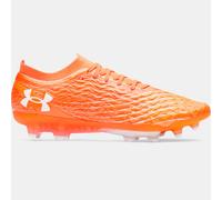 Scarpe da calcio Under Armour Magnetico Elite 5 FG da uomo Blaze Arancione / Squad Arancione / Bianco 48.5